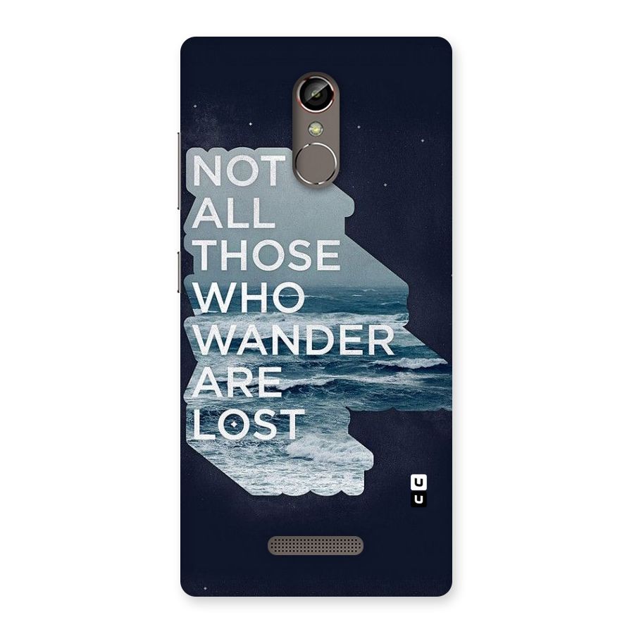 Not Lost Back Case for Gionee S6s