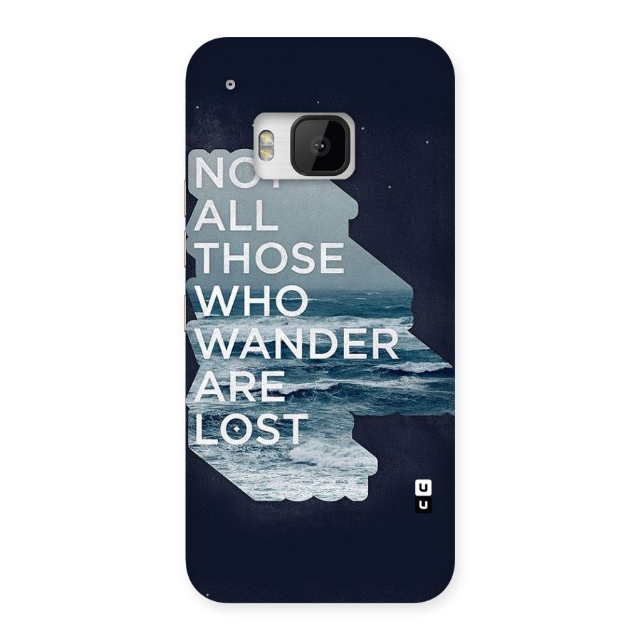 Not Lost Back Case for HTC One M9