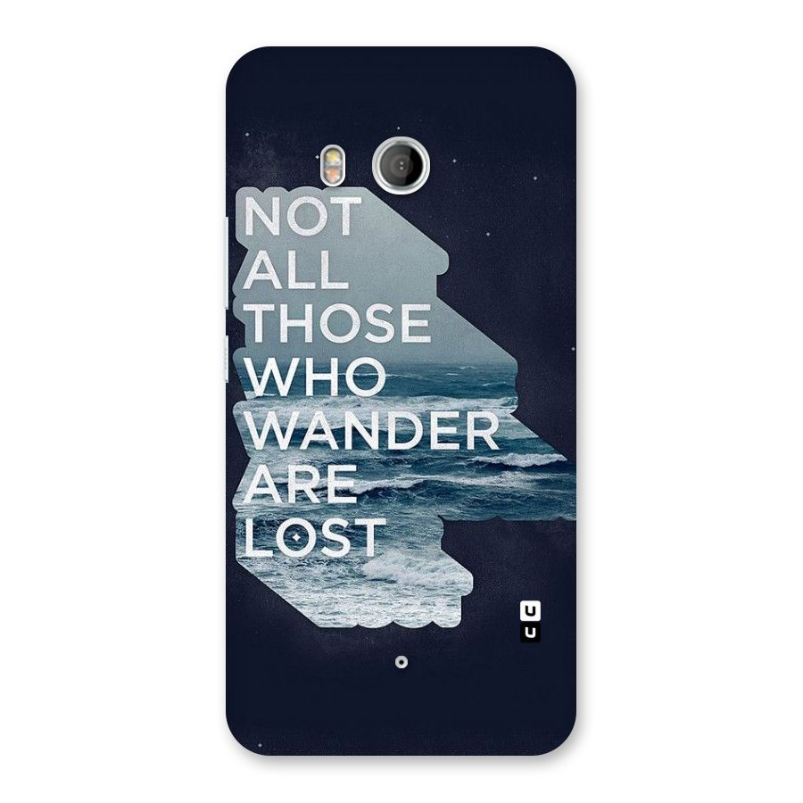 Not Lost Back Case for HTC U11