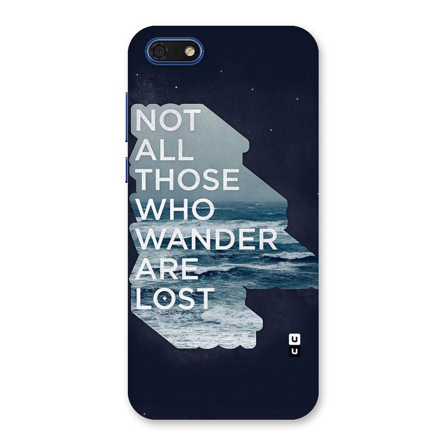Not Lost Back Case for Honor 7s