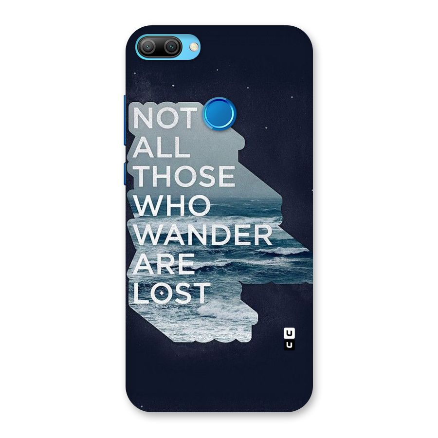 Not Lost Back Case for Honor 9N