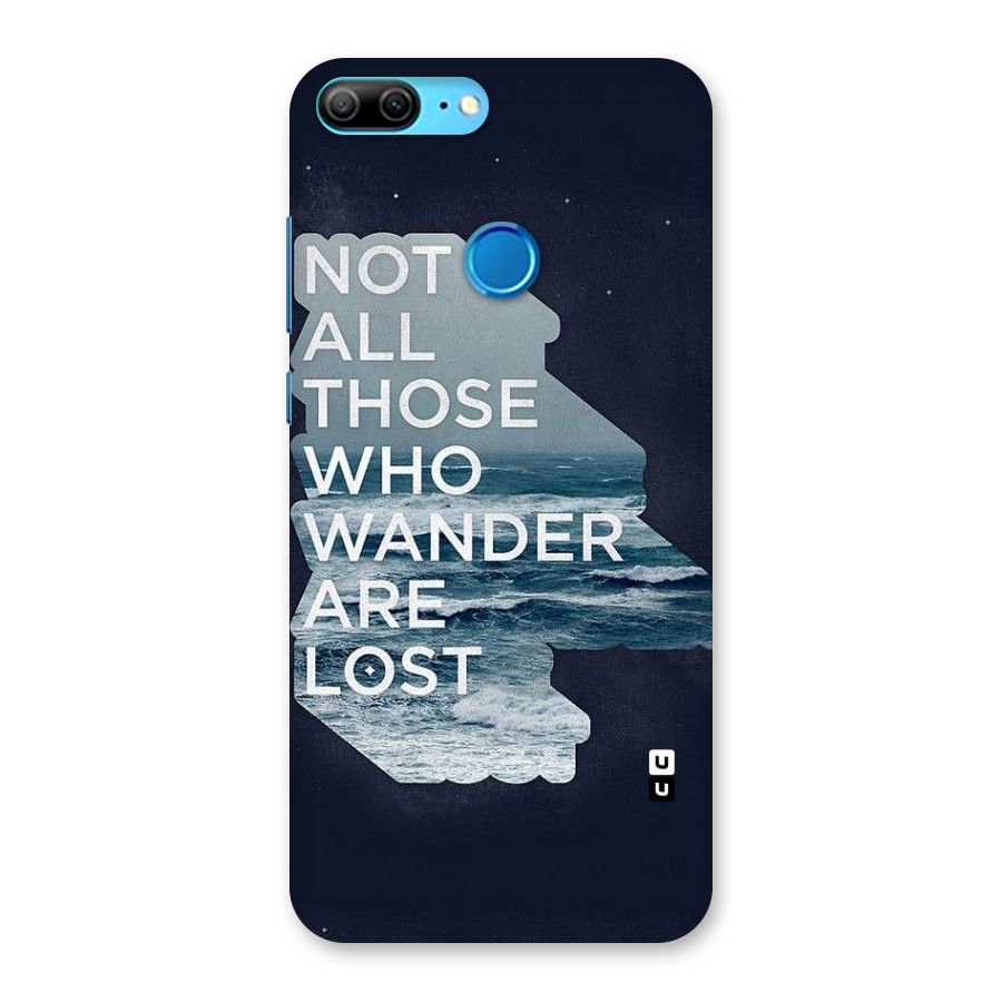 Not Lost Back Case for Honor 9 Lite