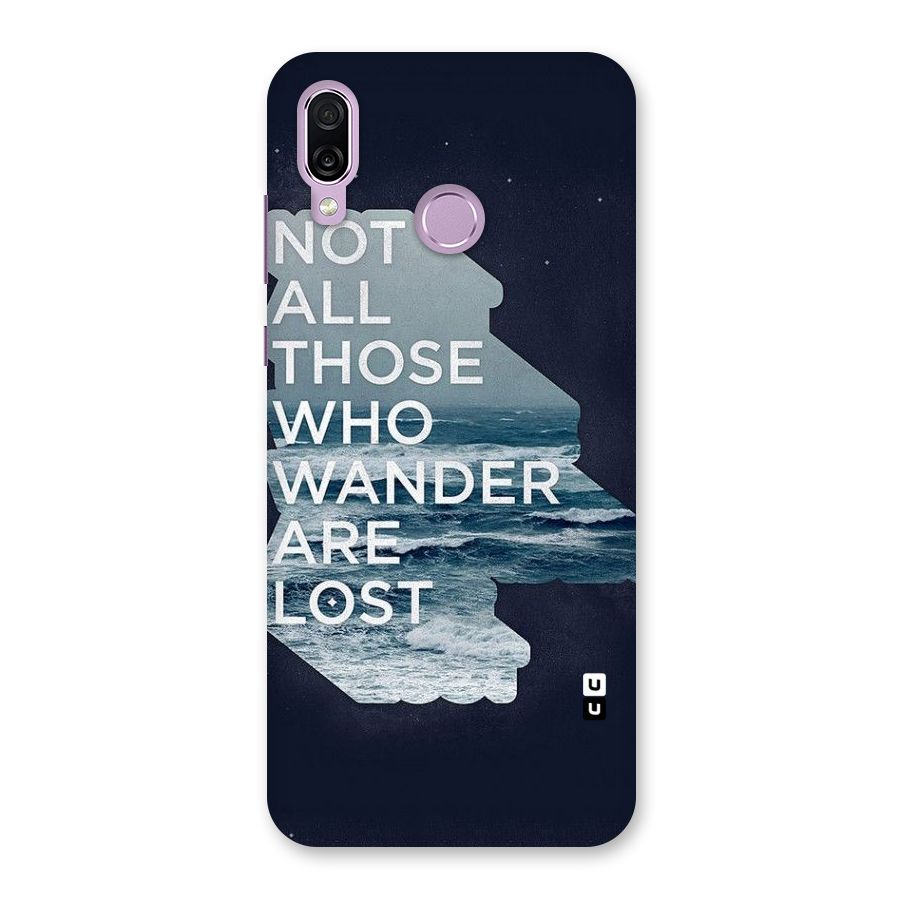 Not Lost Back Case for Honor Play