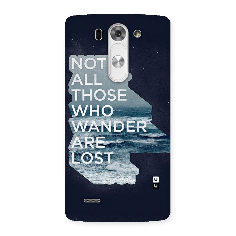 Not Lost Back Case for LG G3 Beat