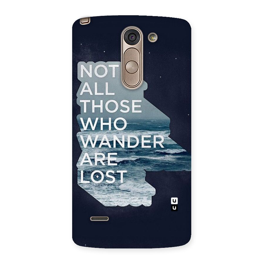 Not Lost Back Case for LG G3 Stylus