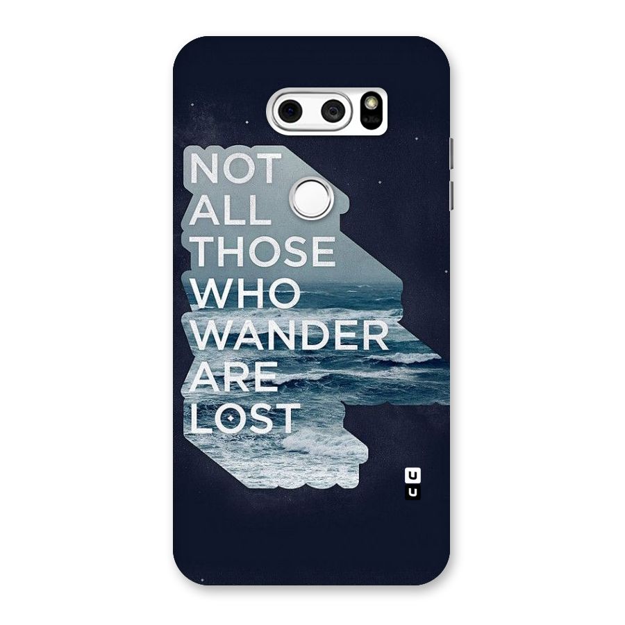 Not Lost Back Case for LG V30