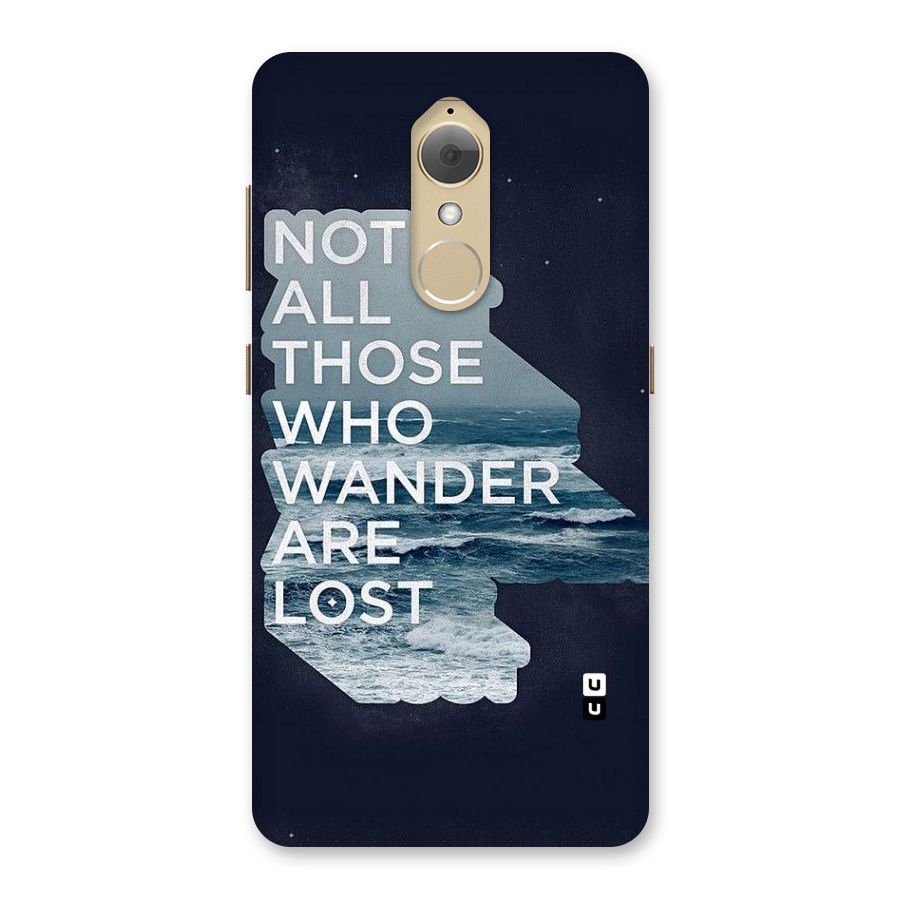 Not Lost Back Case for Lenovo K8