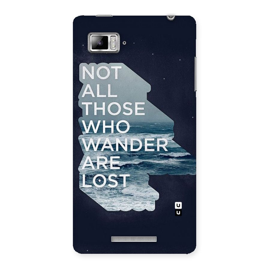 Not Lost Back Case for Lenovo Vibe Z K910