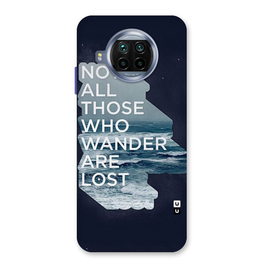 Not Lost Back Case for Mi 10i
