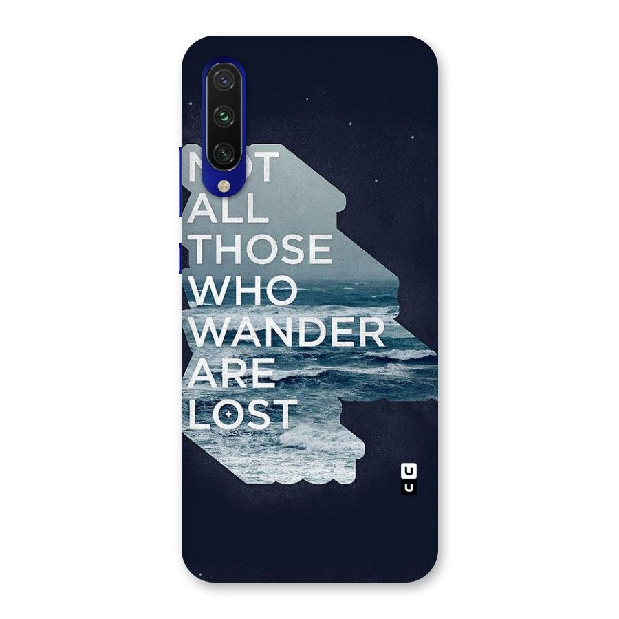 Not Lost Back Case for Mi A3