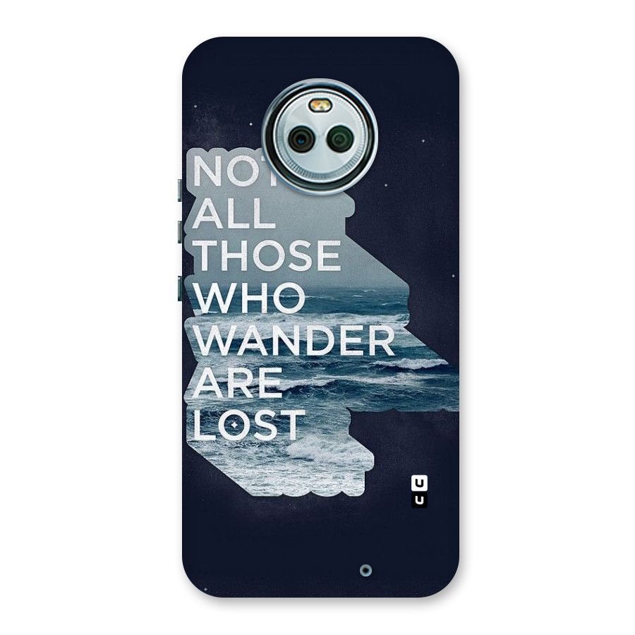 Not Lost Back Case for Moto X4