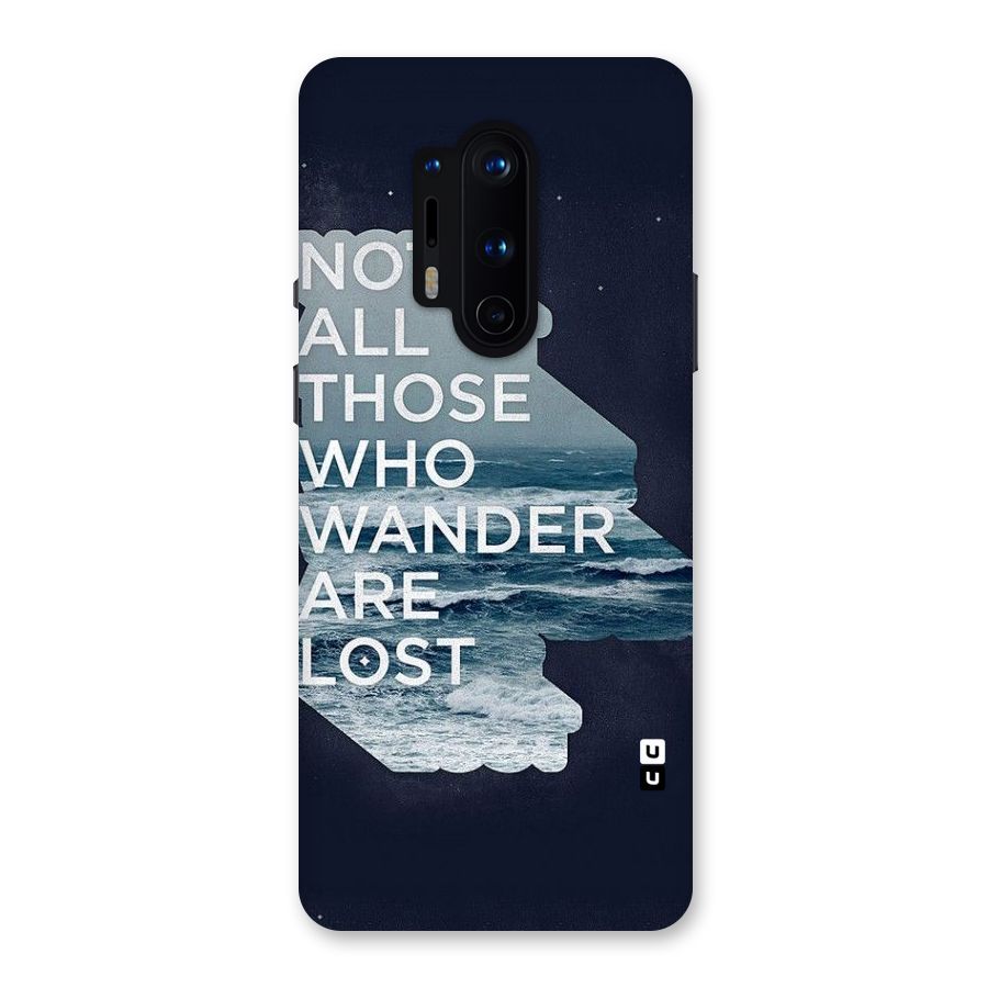 Not Lost Back Case for OnePlus 8 Pro