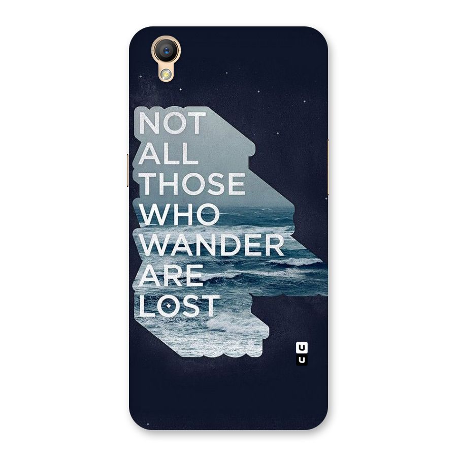 Not Lost Back Case for Oppo A37