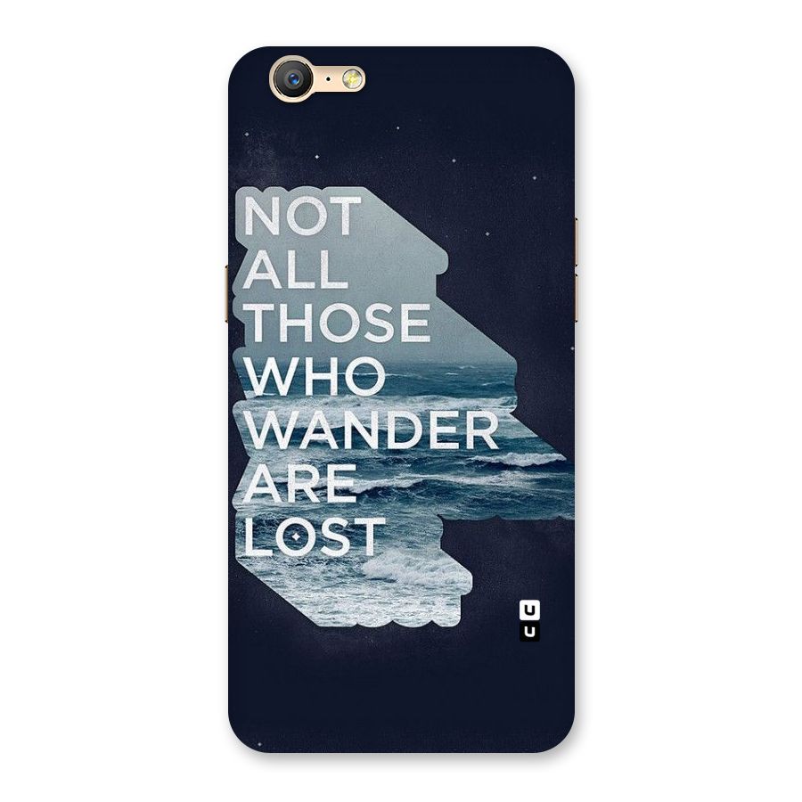 Not Lost Back Case for Oppo A57