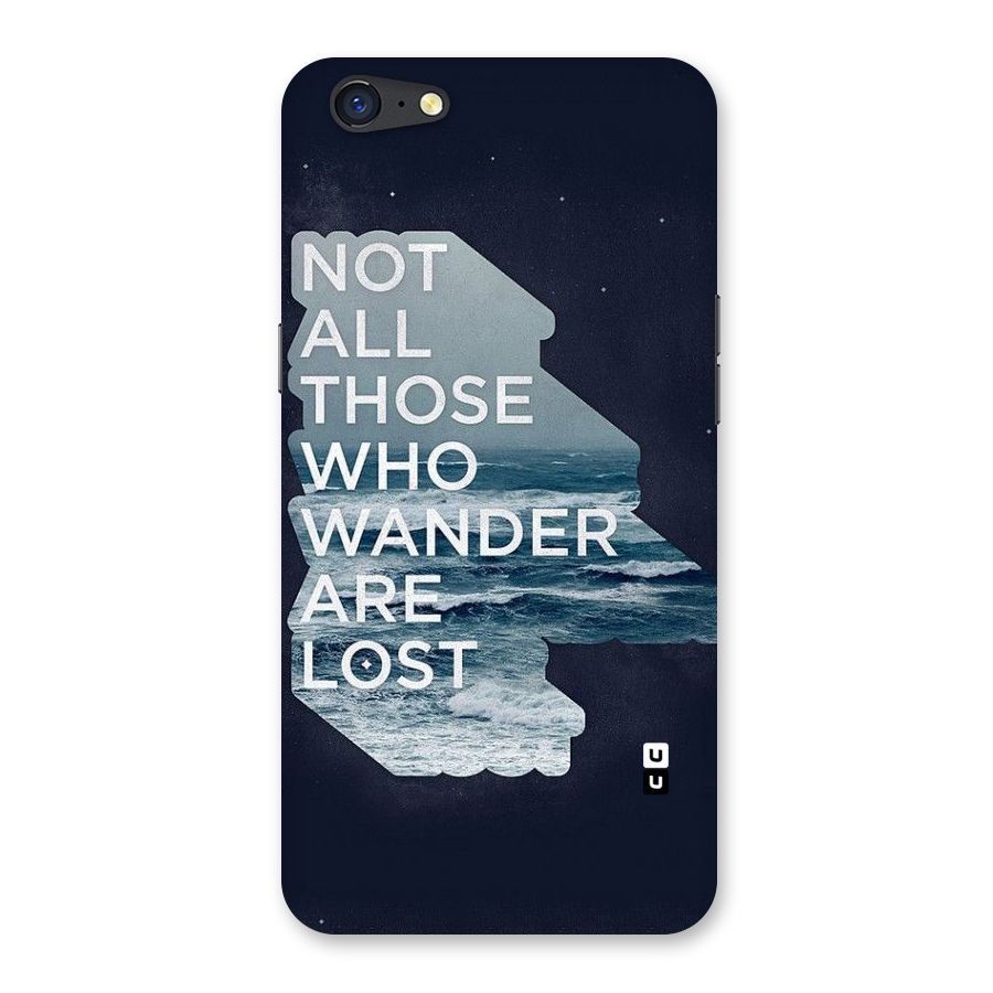 Not Lost Back Case for Oppo A71