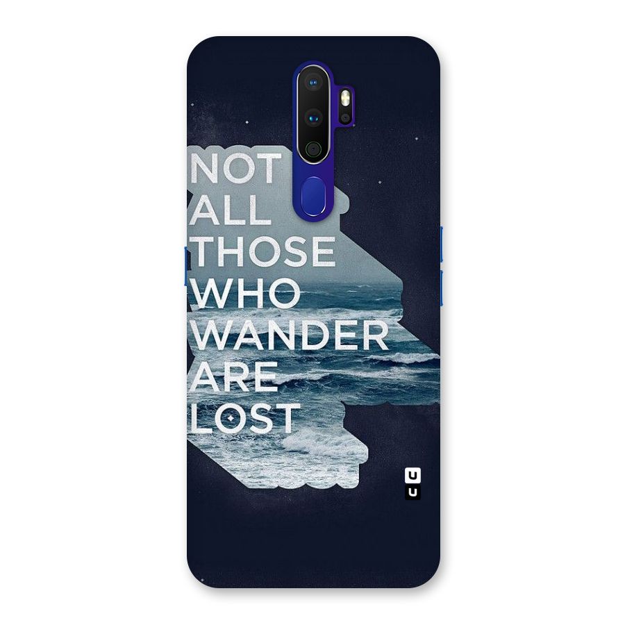 Not Lost Back Case for Oppo A9 (2020)