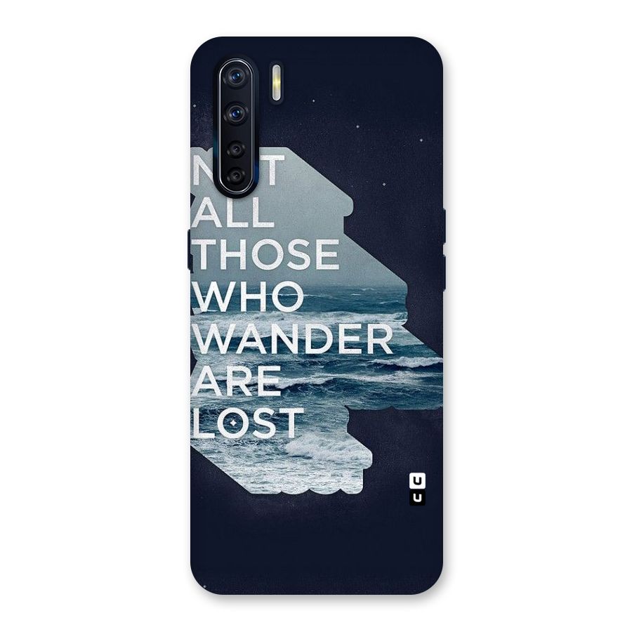 Not Lost Back Case for Oppo F15