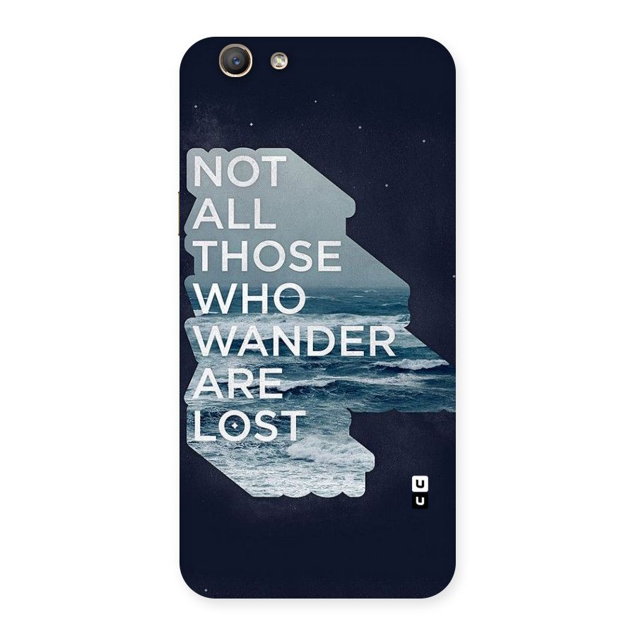 Not Lost Back Case for Oppo F1s