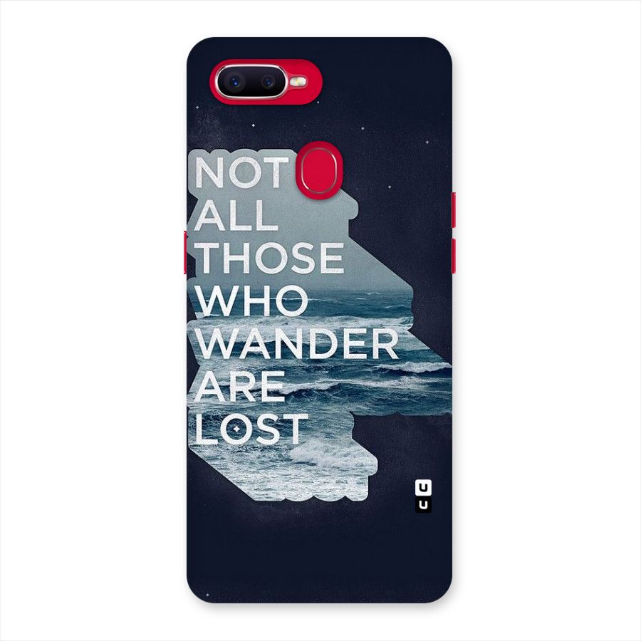 Not Lost Back Case for Oppo F9 Pro