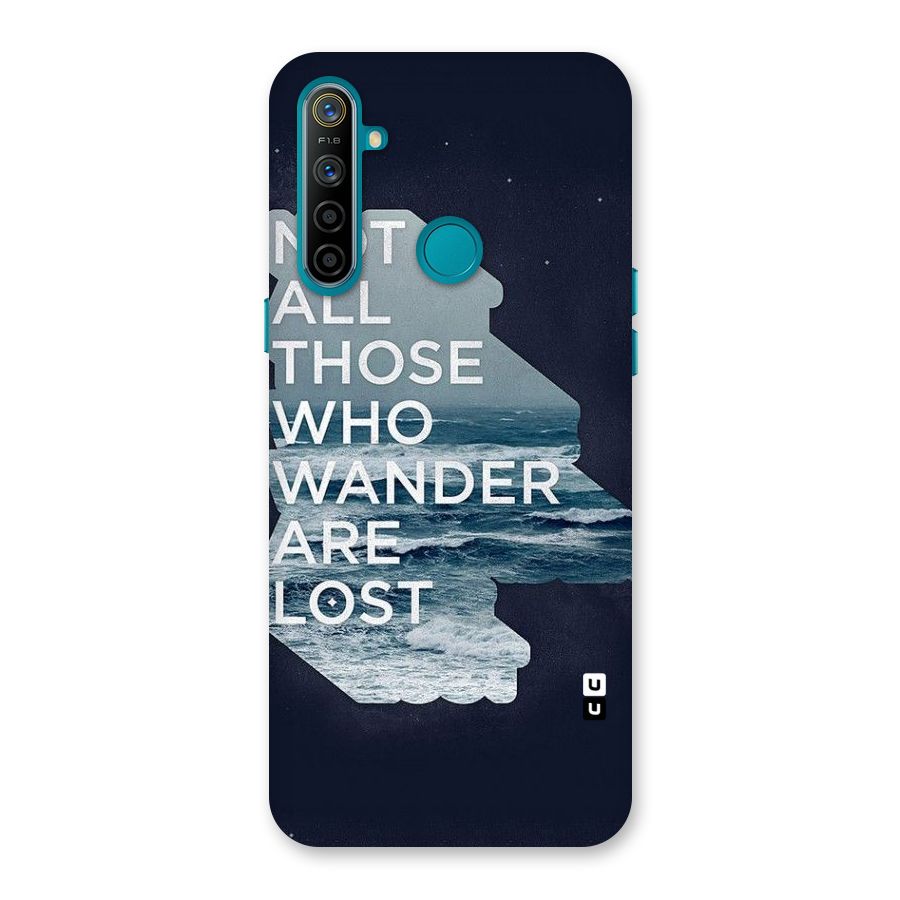 Not Lost Back Case for Realme 5i