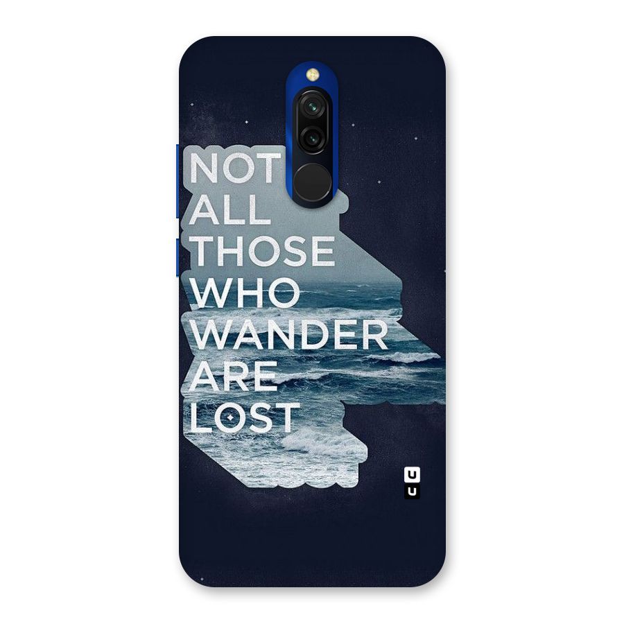 Not Lost Back Case for Redmi 8