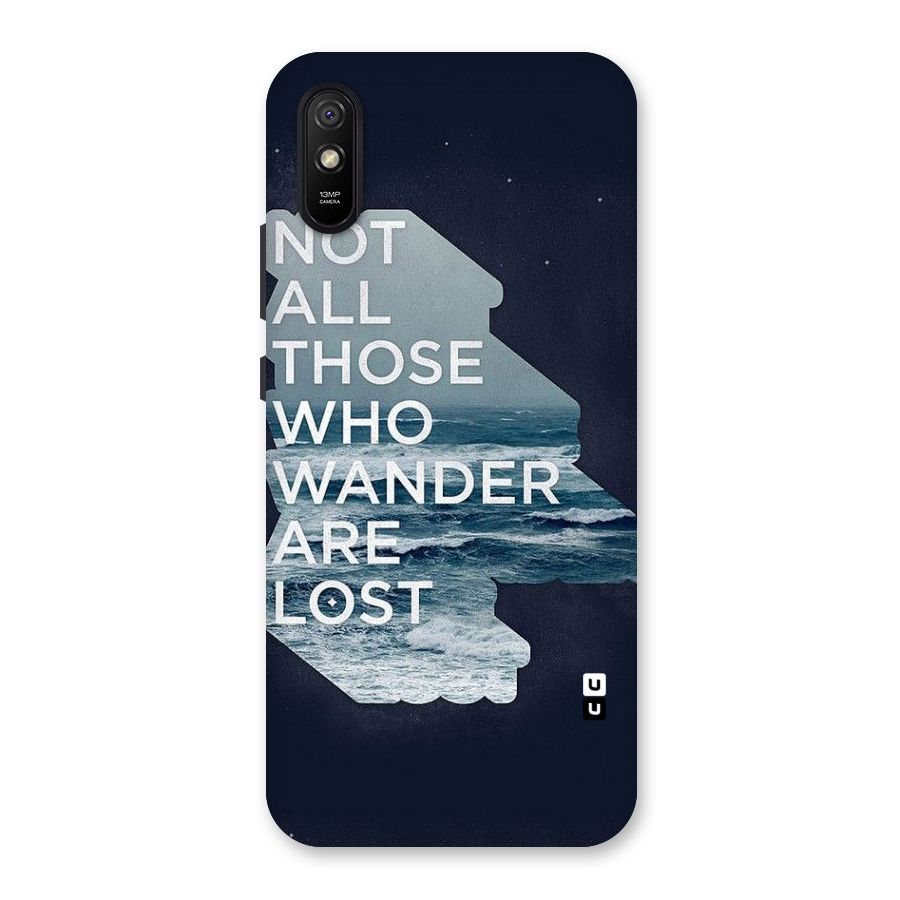 Not Lost Back Case for Redmi 9A