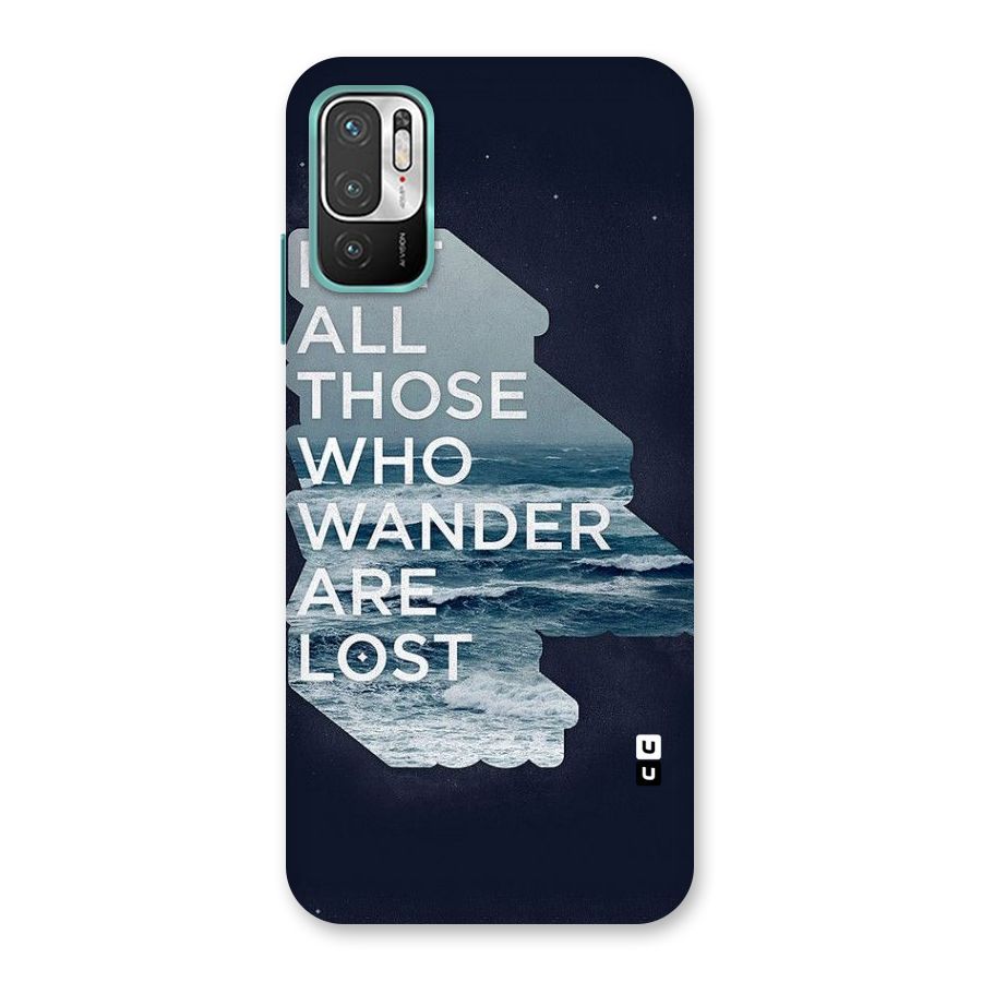 Not Lost Back Case for Redmi Note 10T 5G