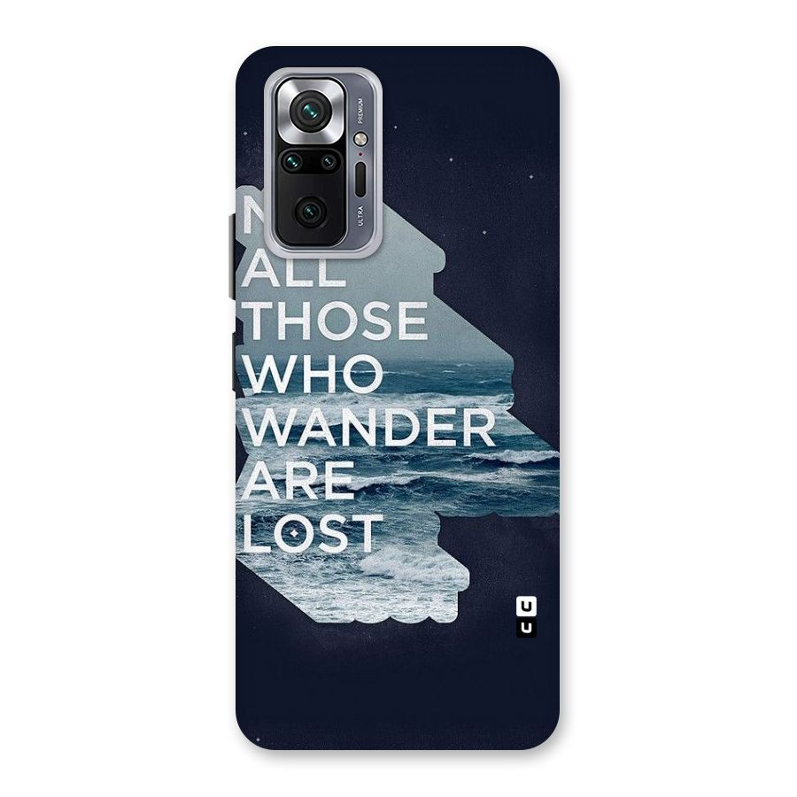 Not Lost Back Case for Redmi Note 10 Pro