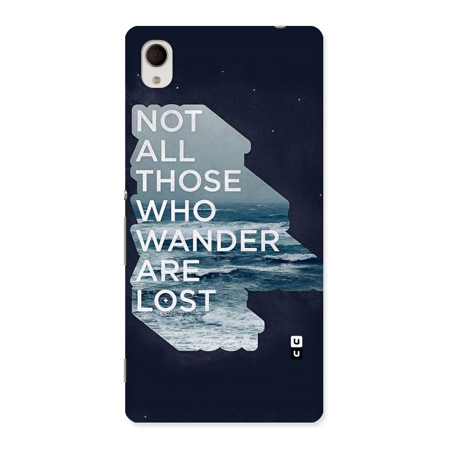 Not Lost Back Case for Sony Xperia M4