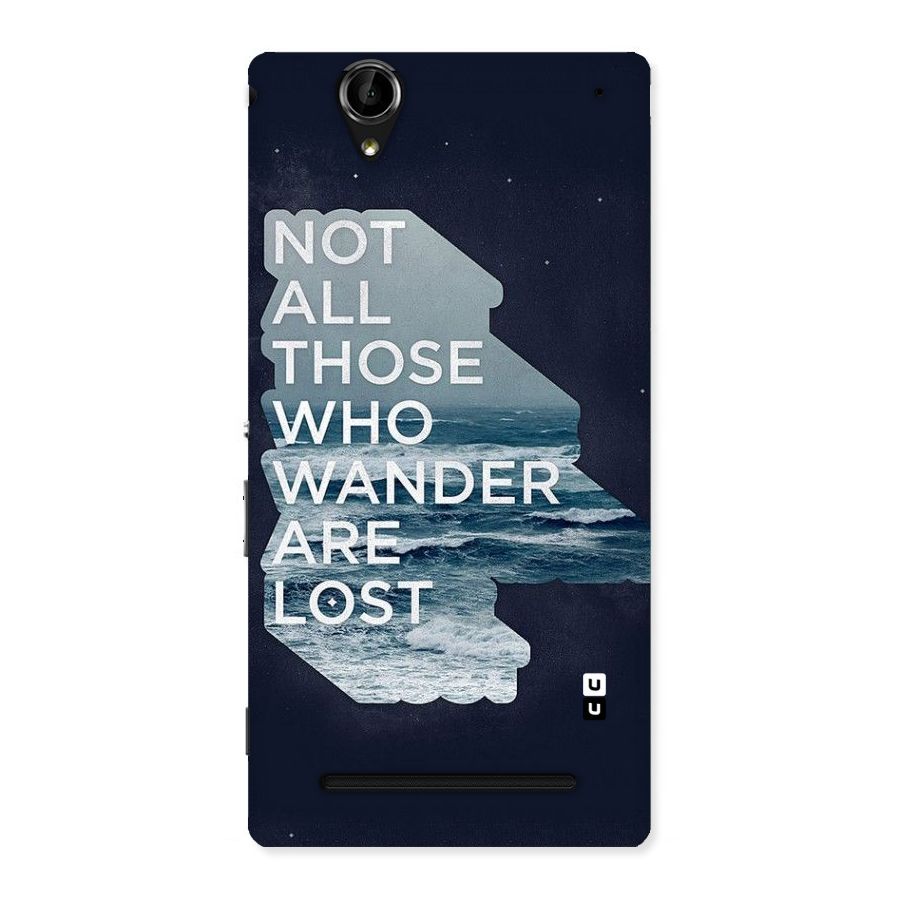 Not Lost Back Case for Sony Xperia T2