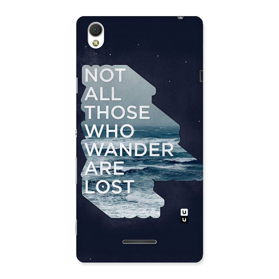 Not Lost Back Case for Sony Xperia T3