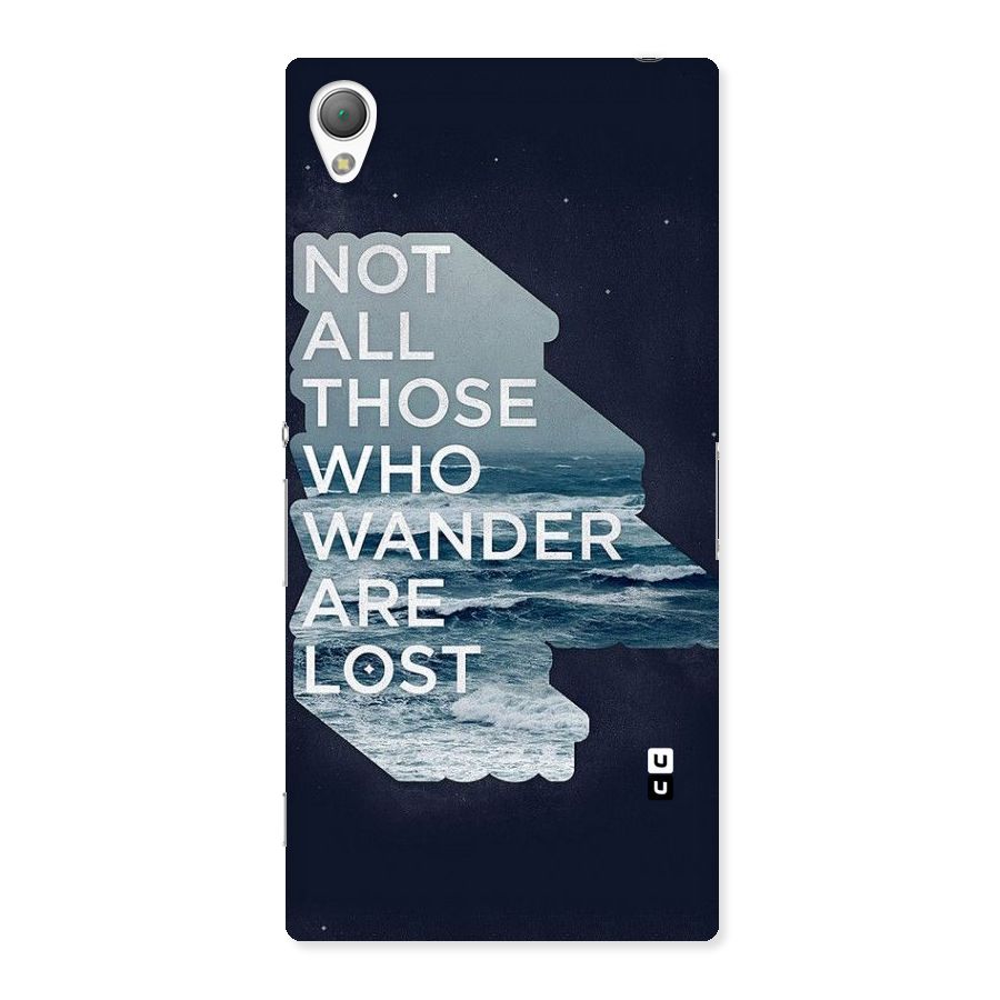 Not Lost Back Case for Sony Xperia Z3