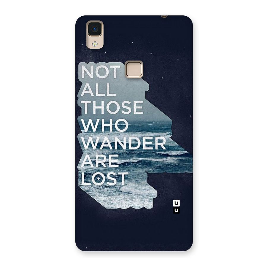 Not Lost Back Case for V3 Max