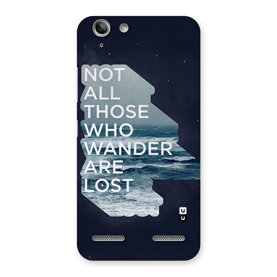 Not Lost Back Case for Vibe K5 Plus