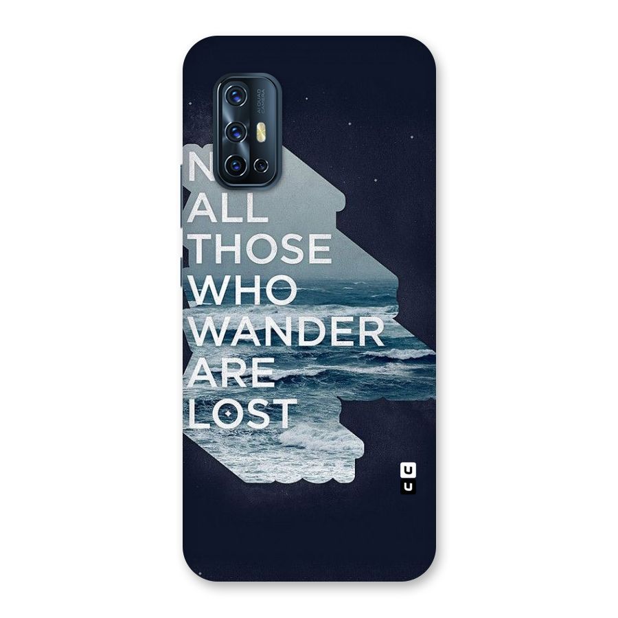 Not Lost Back Case for Vivo V17