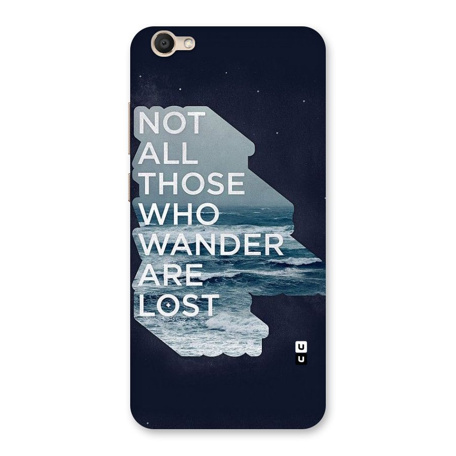 Not Lost Back Case for Vivo V5