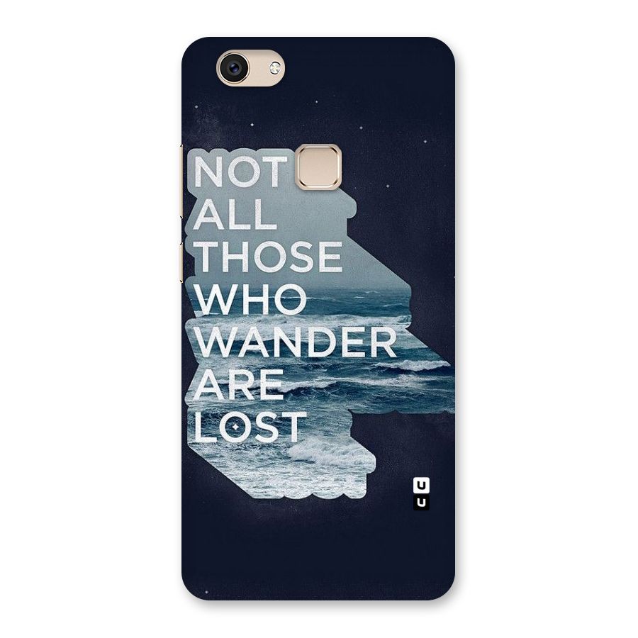 Not Lost Back Case for Vivo V7
