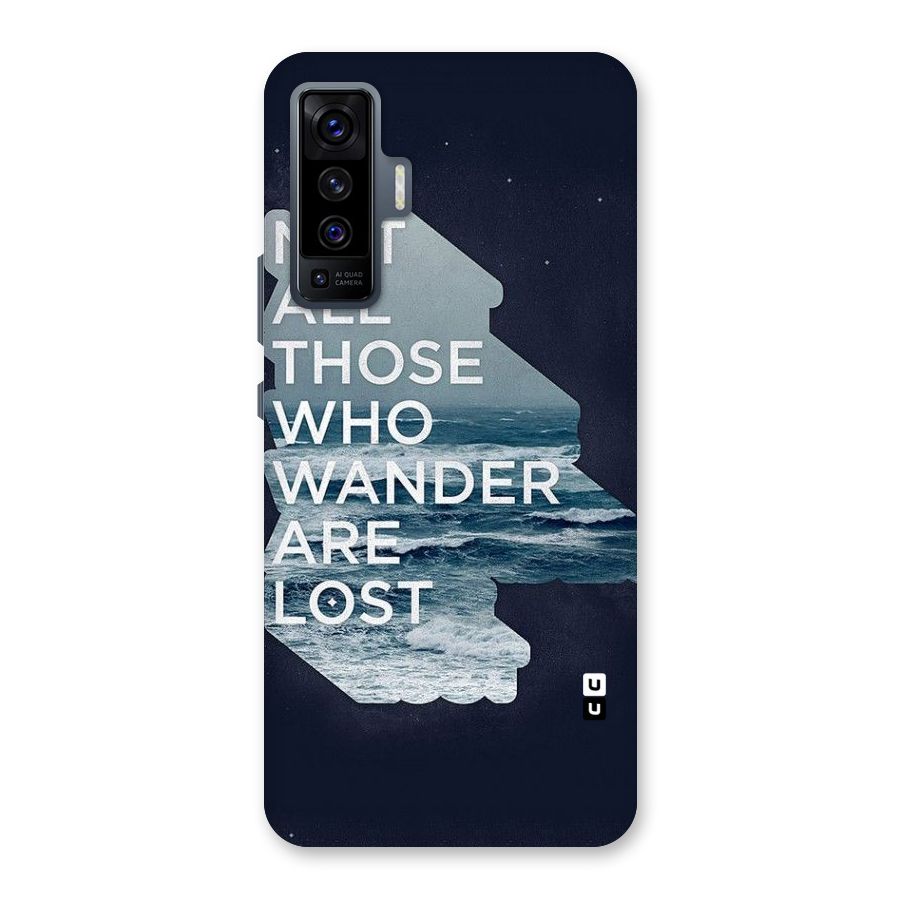 Not Lost Back Case for Vivo X50
