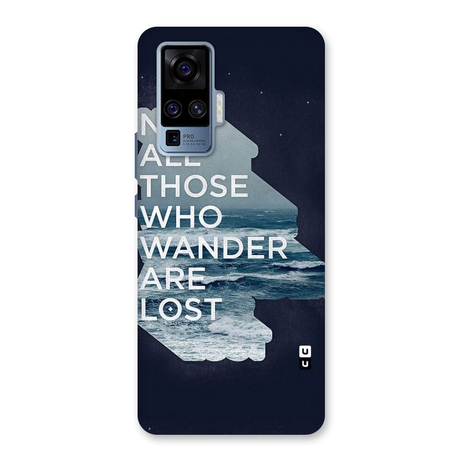 Not Lost Back Case for Vivo X50 Pro