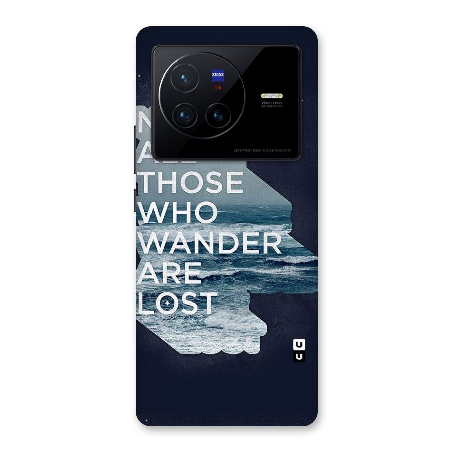 Not Lost Back Case for Vivo X80