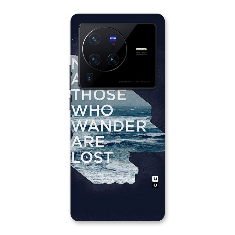Not Lost Back Case for Vivo X80 Pro