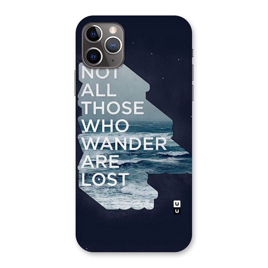 Not Lost Back Case for iPhone 11 Pro Max