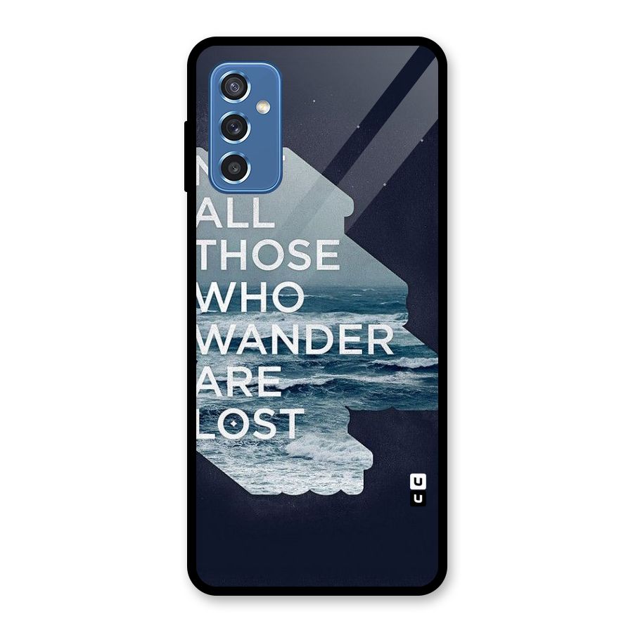 Not Lost Glass Back Case for Galaxy M52 5G