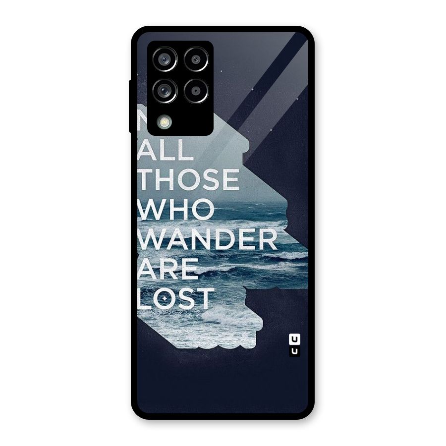 Not Lost Glass Back Case for Galaxy M53 5G