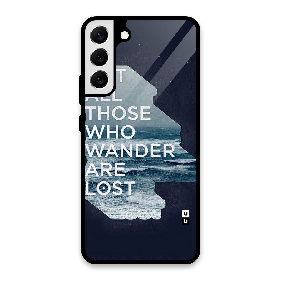 Not Lost Glass Back Case for Galaxy S22 Plus 5G