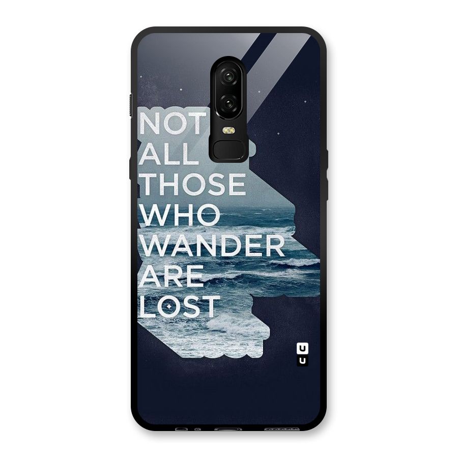 Not Lost Glass Back Case for OnePlus 6