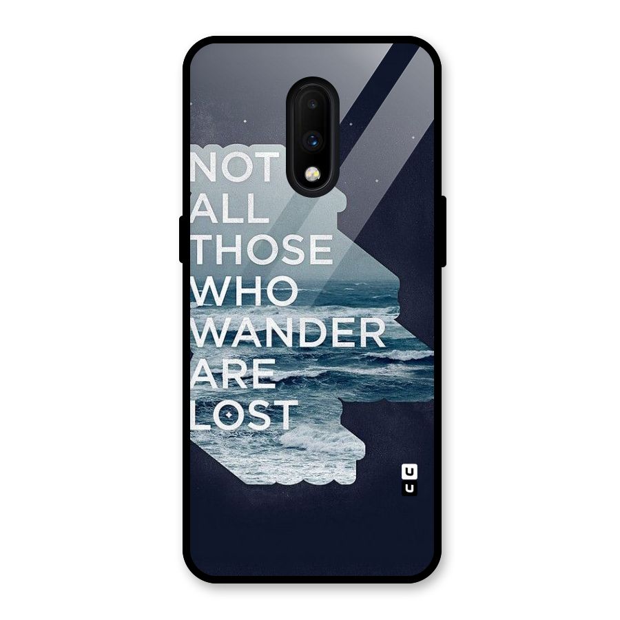Not Lost Glass Back Case for OnePlus 7