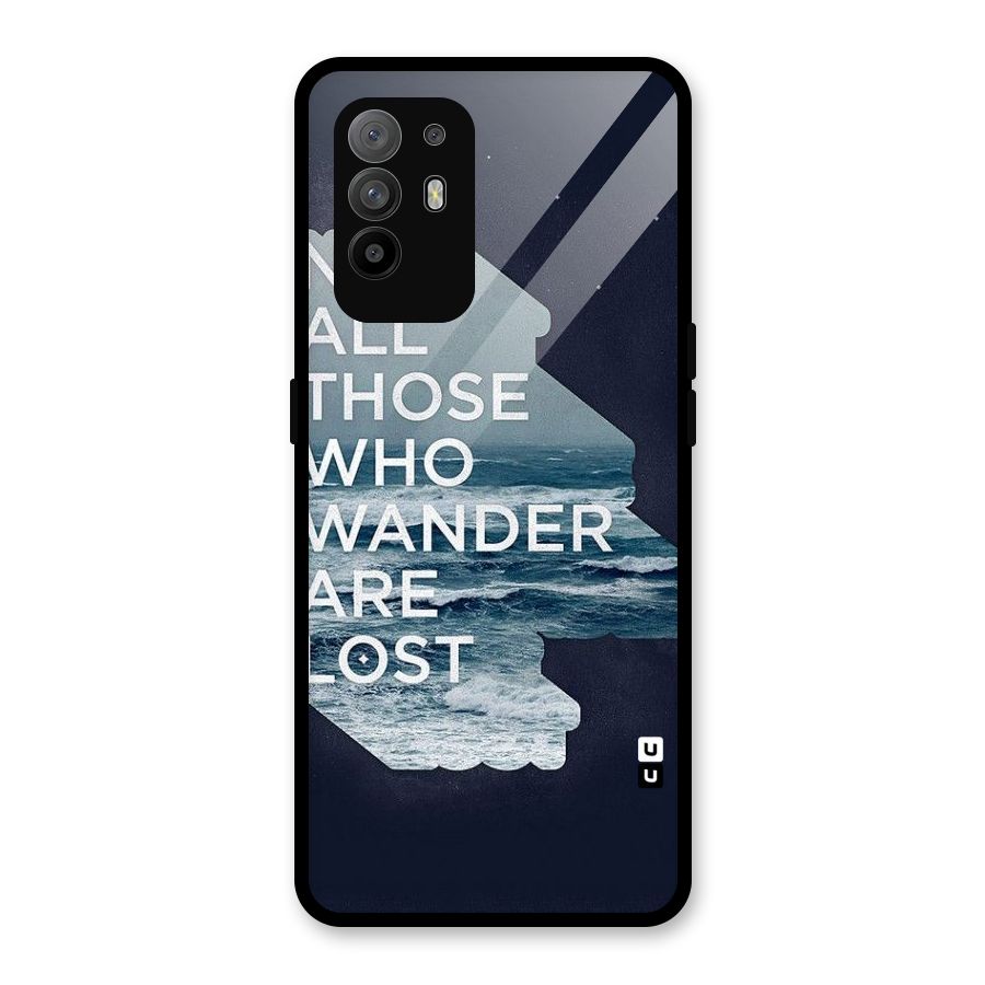 Not Lost Glass Back Case for Oppo F19 Pro Plus 5G