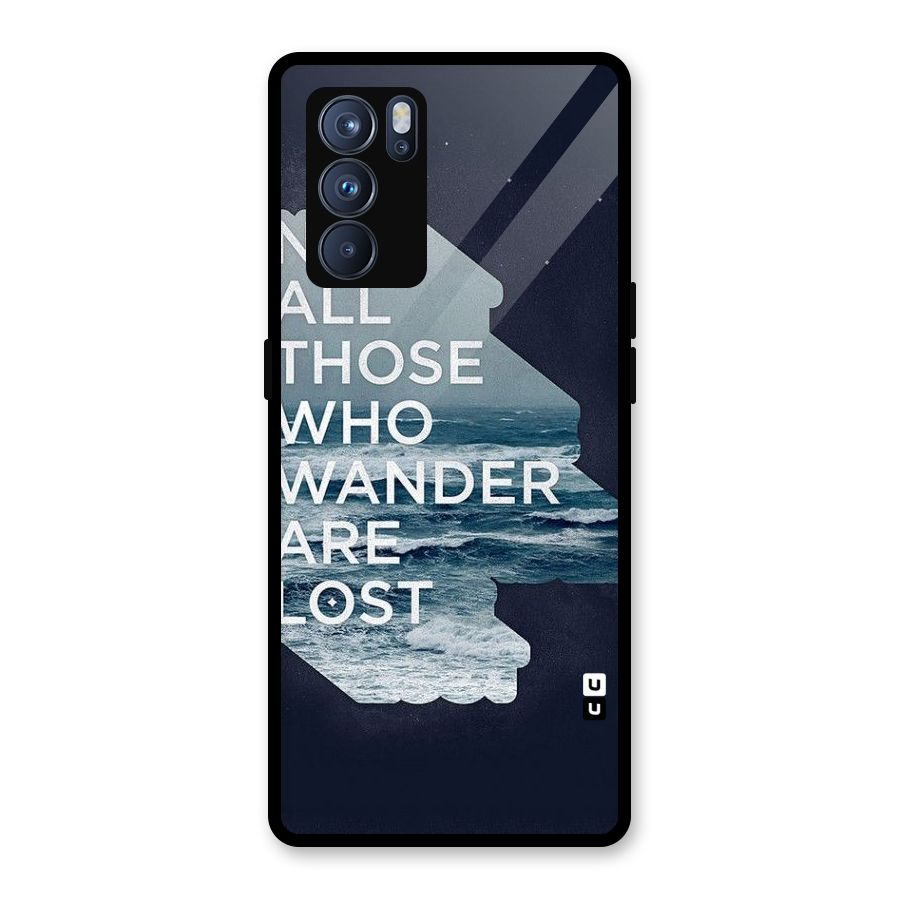 Not Lost Glass Back Case for Oppo Reno6 Pro 5G