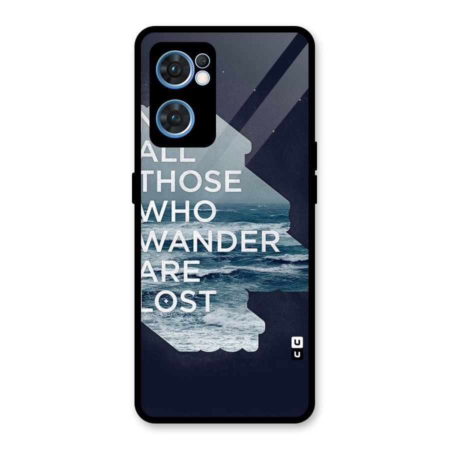 Not Lost Glass Back Case for Oppo Reno7 5G